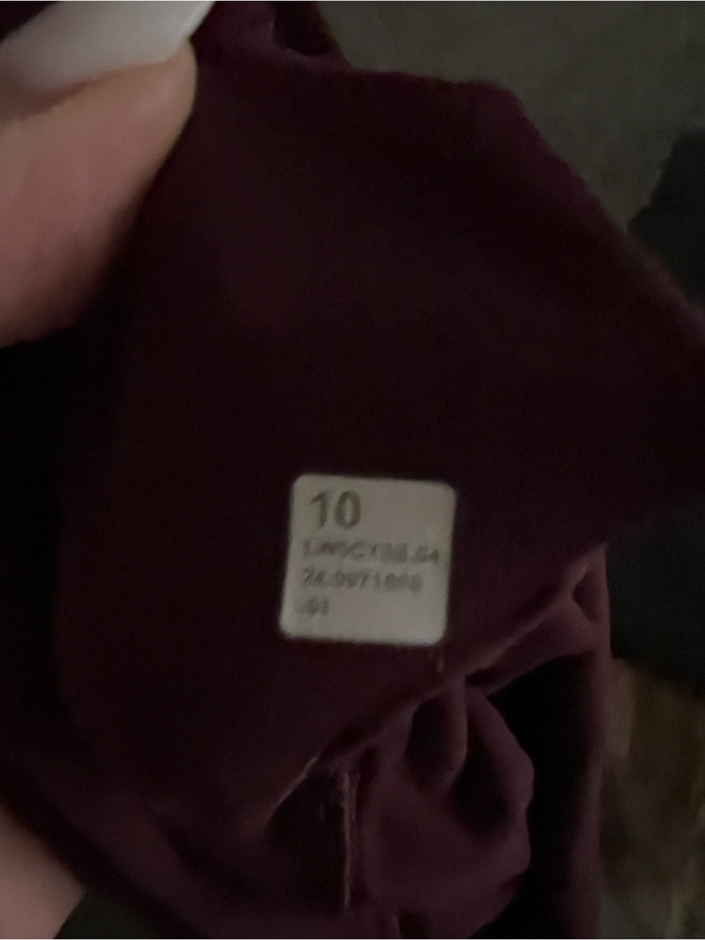lululemon athletica Align Maroon High-Rise Leggings 25” - Picture 3 of 3